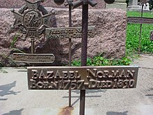 Basil Norman Grave Marker