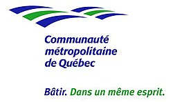 Official logo of Communauté métropolitaine de Québec