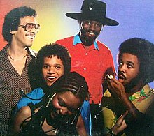 Twennynine as pictured on the cover of their 1980 debut album.