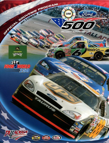 Official Logo for the UAW-Ford 500