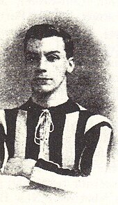 Footballer Percy Barnfather