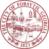 Official seal of Forsyth, Georgia
