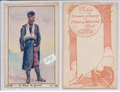 SCHIEHLÉ Le blessé de guerre Juin 1917; a wounded poilu, recovering from his injuries. Obverse & reverse of card; un-numbered