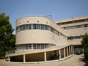 A part of the Sotiria Hospital of Thoracic Diseases. It was designed in 1931 by Ioannis Despotopoulos with later additions in 1937 by Periklis Georgakopoulos.