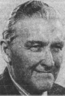 Black and white headshot of Burke