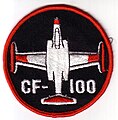 CF-100 badge worn by 414 Squadron crews in the 1970s and 80s