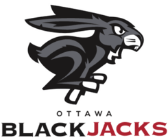 Ottawa BlackJacks BlackJacks d'Ottawa logo