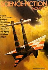 The cover of issue 2 of Science Fiction Monthly