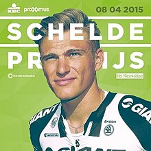 Event poster with previous winner Marcel Kittel