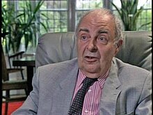 Kneale in 1990, discussing his career on BBC Two's The Late Show