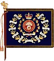 The regimental colour of Les Fusiliers de Sherbrooke.