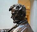 Lincoln (detail), 1916, Daniel Chester French, Art Institute of Chicago
