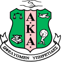 The official crest of Alpha Kappa Alpha.