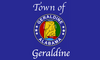 Flag of Geraldine, Alabama