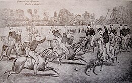 Drawing of the 1878 Varsity Match